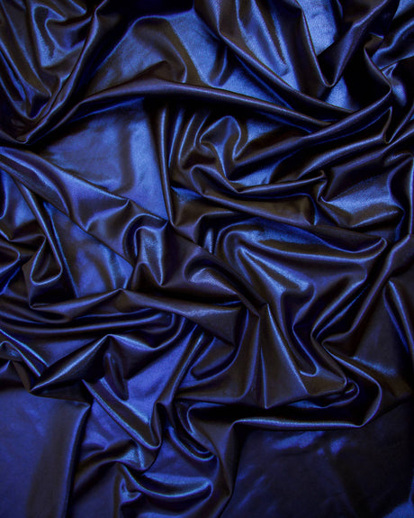Blue Performance Foiled Spandex