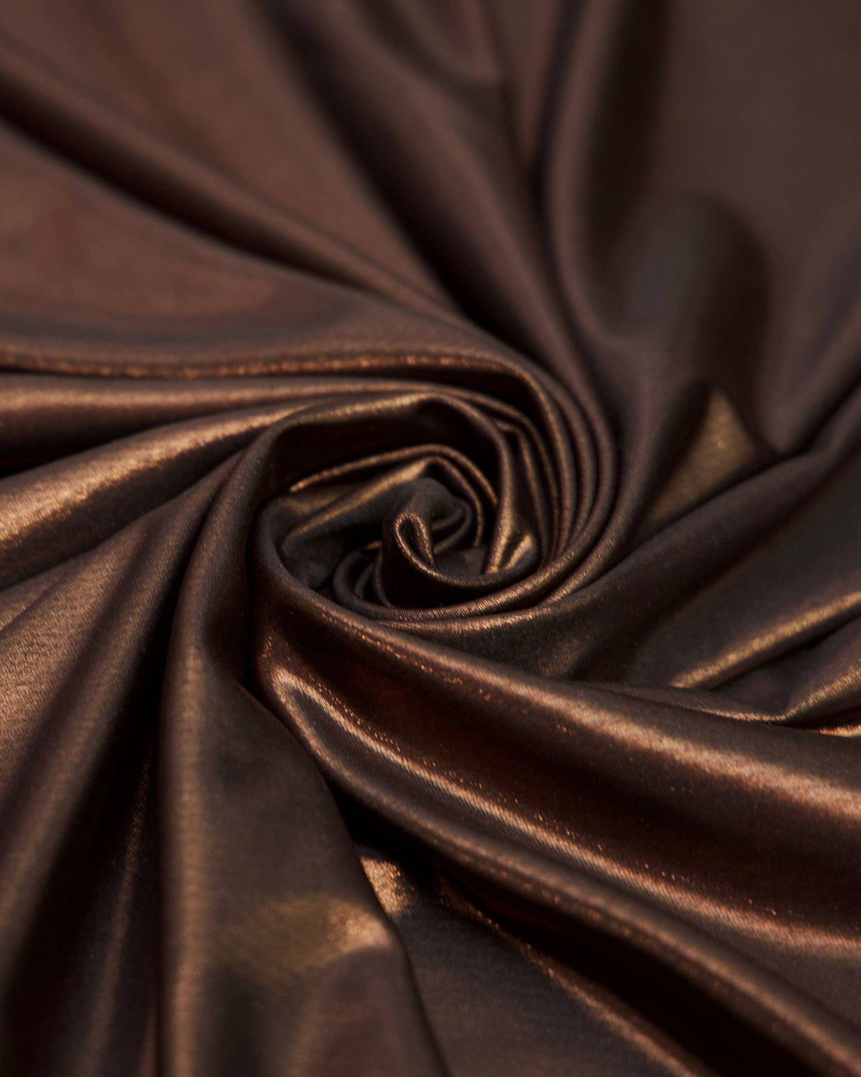 Brown Performance Foiled Spandex