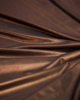 Brown Performance Foiled Spandex