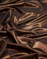Brown Performance Foiled Spandex
