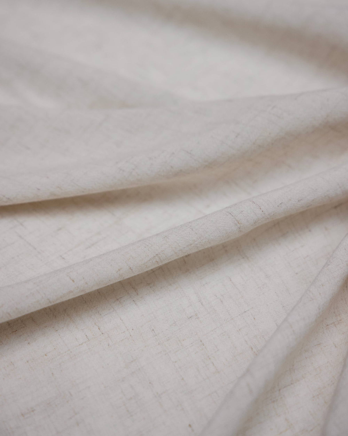 Soft Washed Linen Cream Rayon Blend