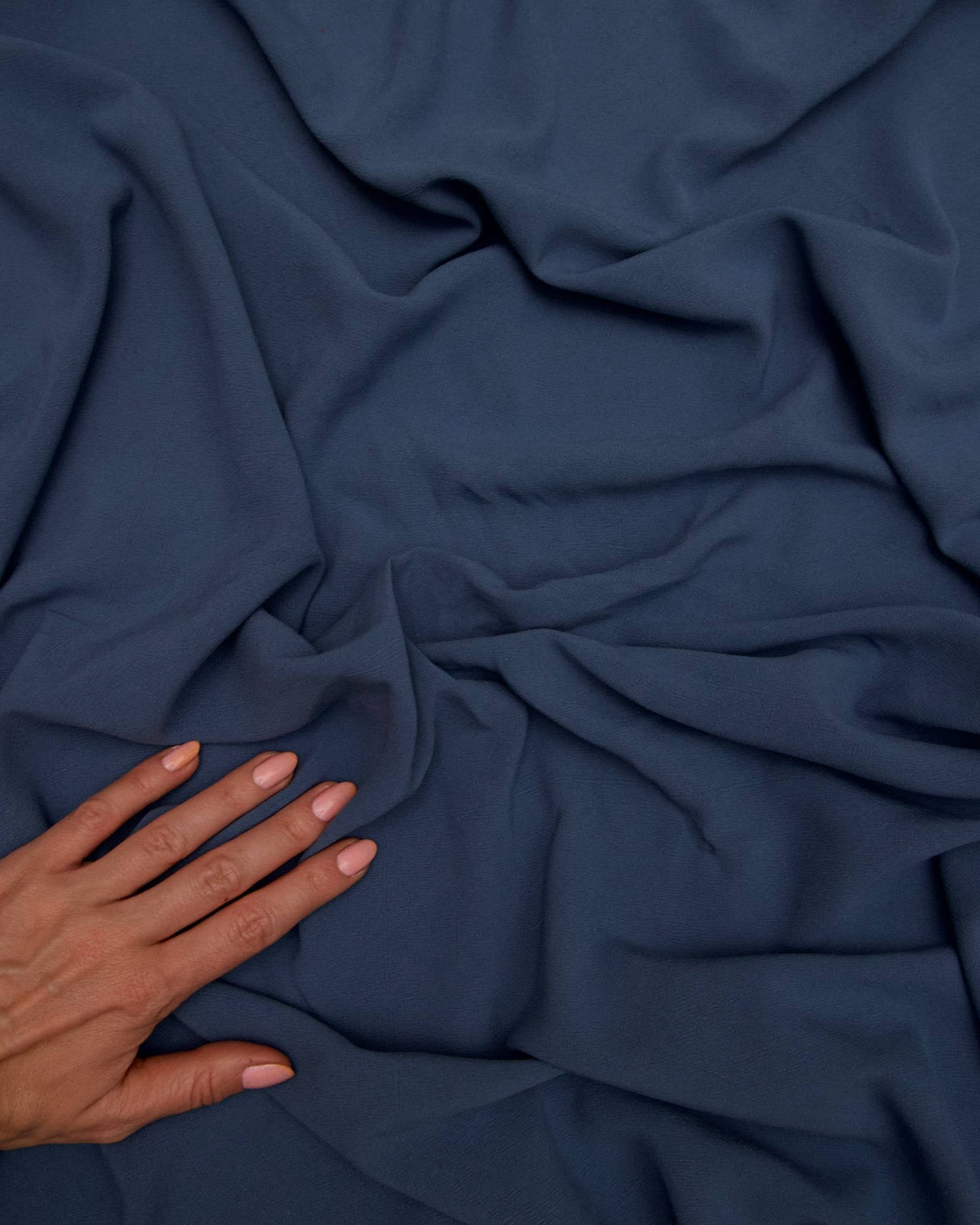 Blue Soft Washed Linen