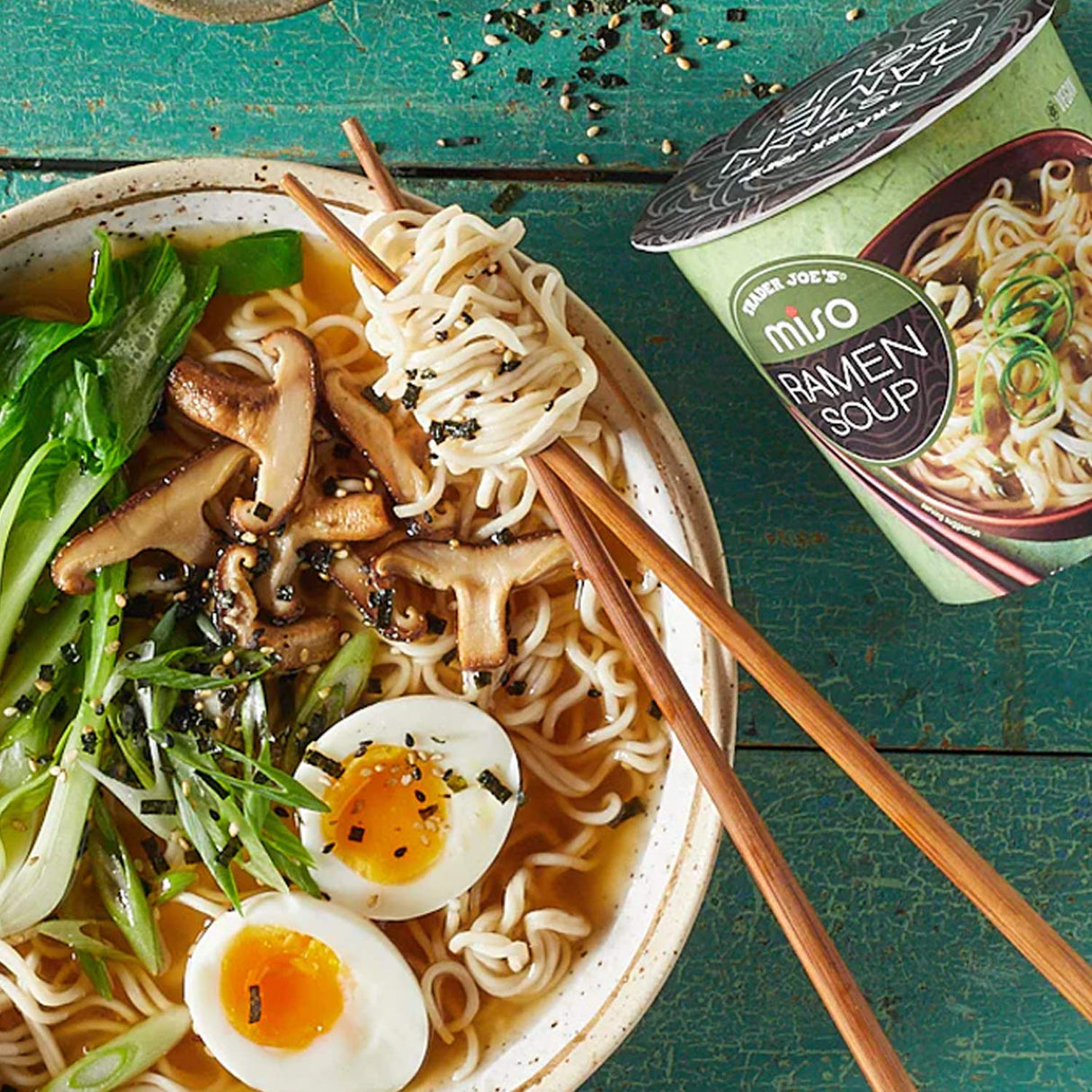 Miso Instant Ramen Soup 1.5 oz Savory & Convenient