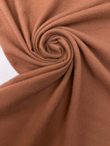 Wool Tweed Twill Brown-Orange