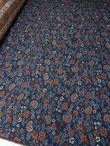 Cotton Jacquard Floral Fabric