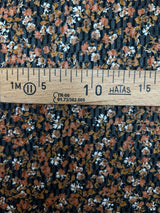 Polyester Fil Coupé Floral Multicolour