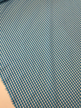 Cotton Poplin Checked Blue