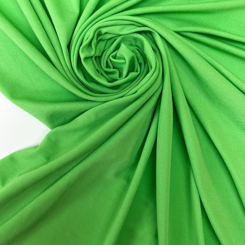 Viscose Elastane Knitted Fabric Green