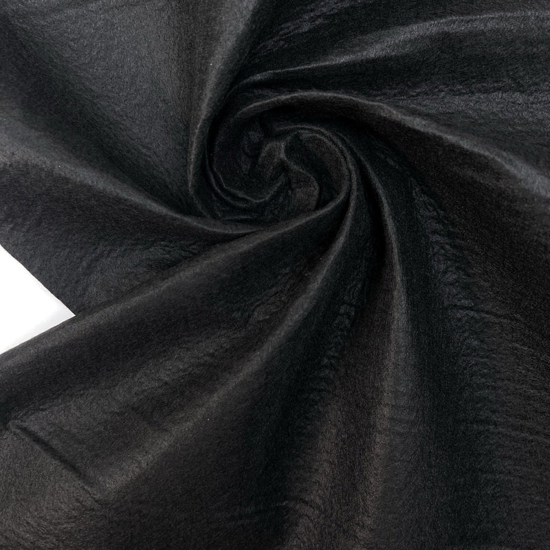 Viscose Polyamide Black Medium Density Fabric