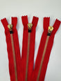 Metal Sewing Notions Red Golden