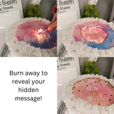 Burn Away Cake Kit - Edible Icing Sheets & Wafer Papers - For Message Reveals