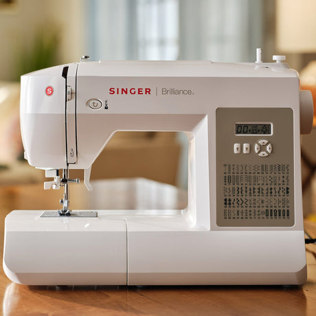 Singer Brilliance 6180 Sewing Machine - Sewing Machine, White (1 Unit)