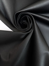 Black Polyester Sateen