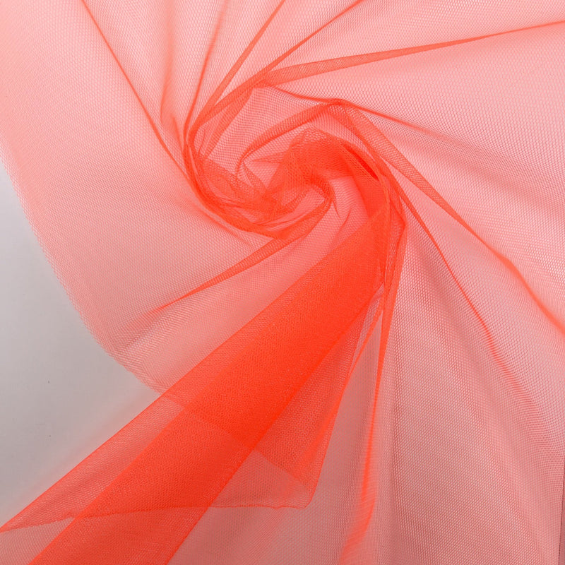 Polyamide Mesh Fabric Orange