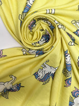 Polyamide Elastane Knitted Fabric Printed Multicolour