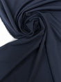 Blue Acetate Elastane Crepe