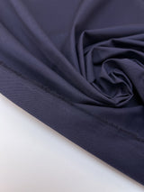 Polyester Cotton Woven Suiting Purple-Blue