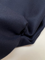 Wool Polyester Twill Blue