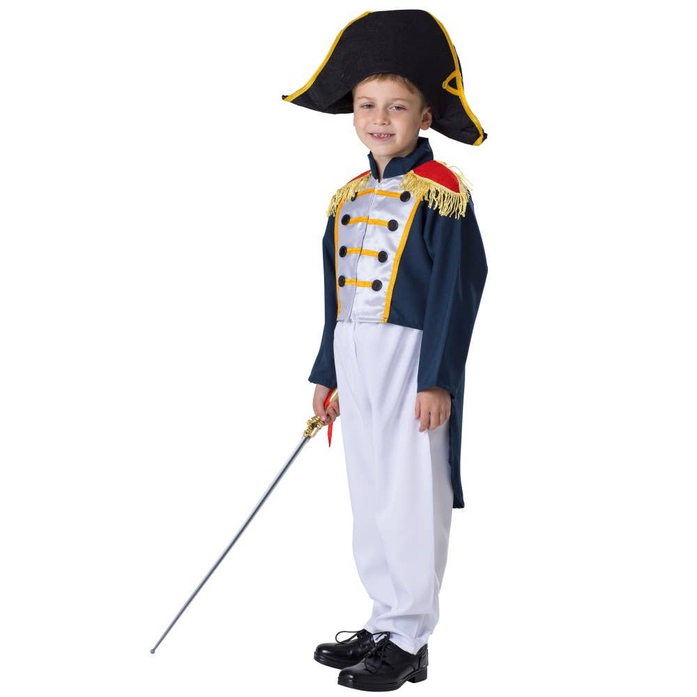 Colonial General Dress Up Costume Set - Kids