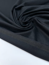 Polyester Viscose Twill Blue Black