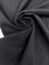 Wool Blend Twill Striped Purple Black