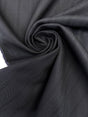Wool Blend Twill Striped Purple Black