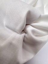 Cotton Linen Lightweight White Shades Fabric
