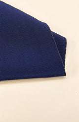 Blue Viscose Rep Weave Sewing Notions