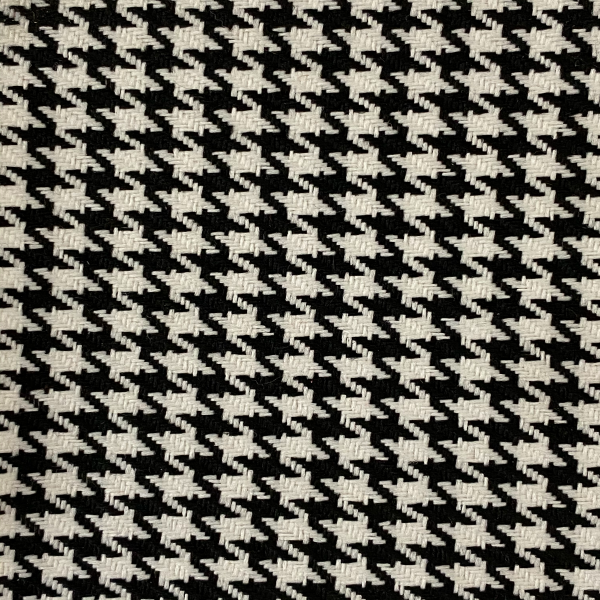Acrylic Houndstooth Acrylic Polyester Fabric - Houndstooth Pattern, 54" Width (1 Yard)