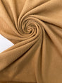 Italian Wool Fabric Yellow Brown