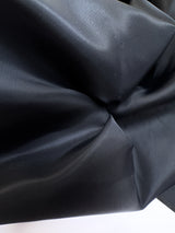 Black Polyamide Satin Woven