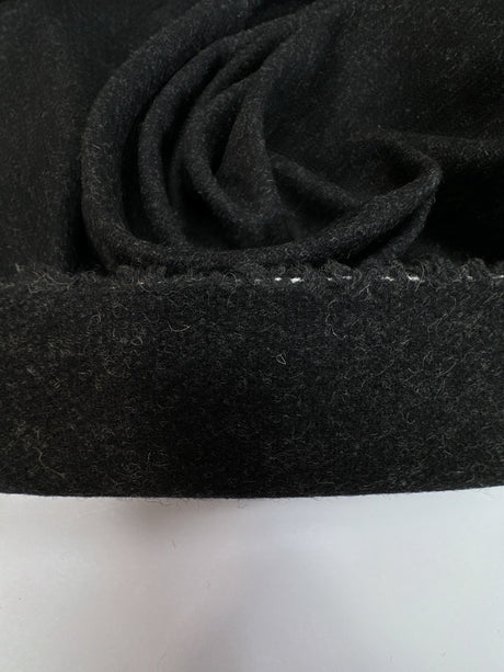 Italian Wool Tweed Melange Gray