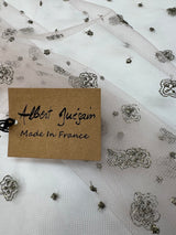 Lace Embroidered Golden Pink