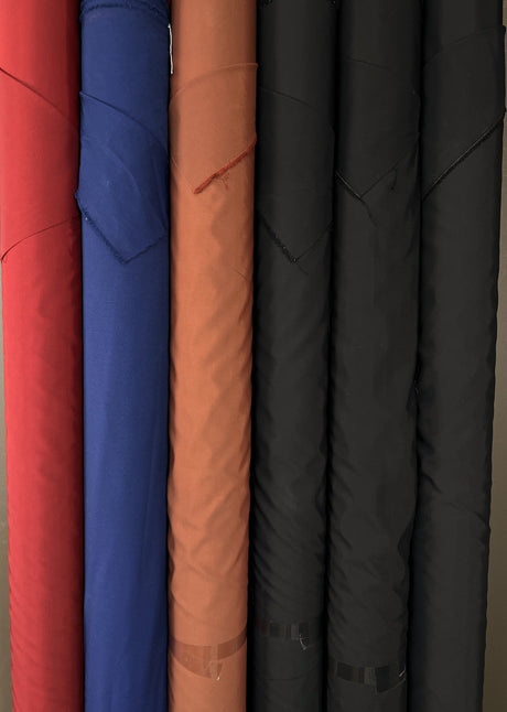 Wool Blend Woven Red Brown Black