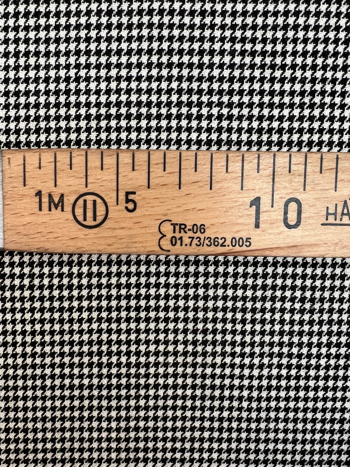 Cotton Wool Tweed Houndstooth