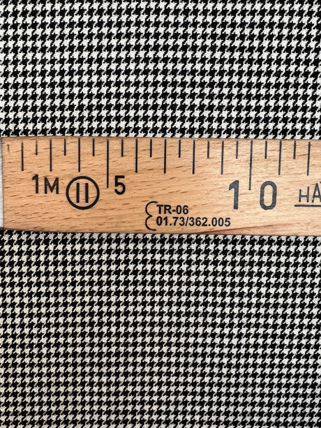 Cotton Wool Tweed Houndstooth