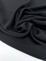 Black Polyester Woven Fabric