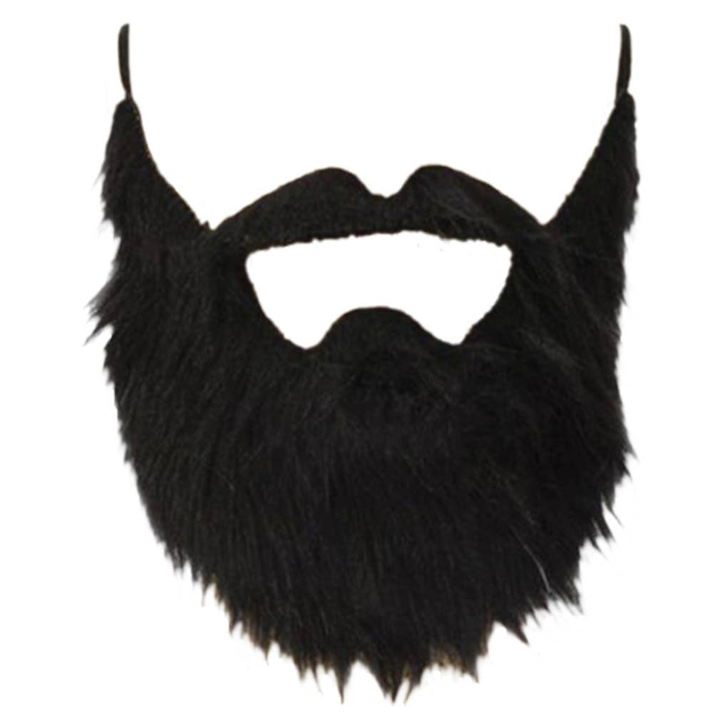 10'' Beard with Mustache - Adults