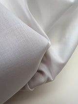 Cotton Poplin White Shade