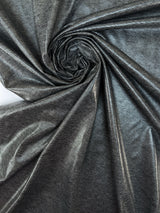 Polyester Cotton Polyurethane Knitted Gray Stripe
