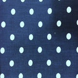 Poly Cotton Small Polka Dot Print Fabric