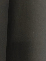 Black Cotton Twill with Elastane