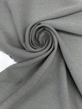 Cotton Suit Fabric Black White