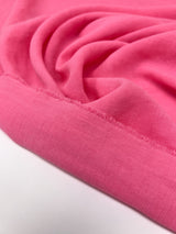 Pink Polyester Elastane Crepe