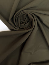 Green Polyamide Elastane Twill
