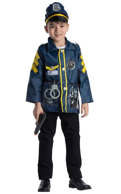 Police Officer Role Play Dress Up Costume Set
