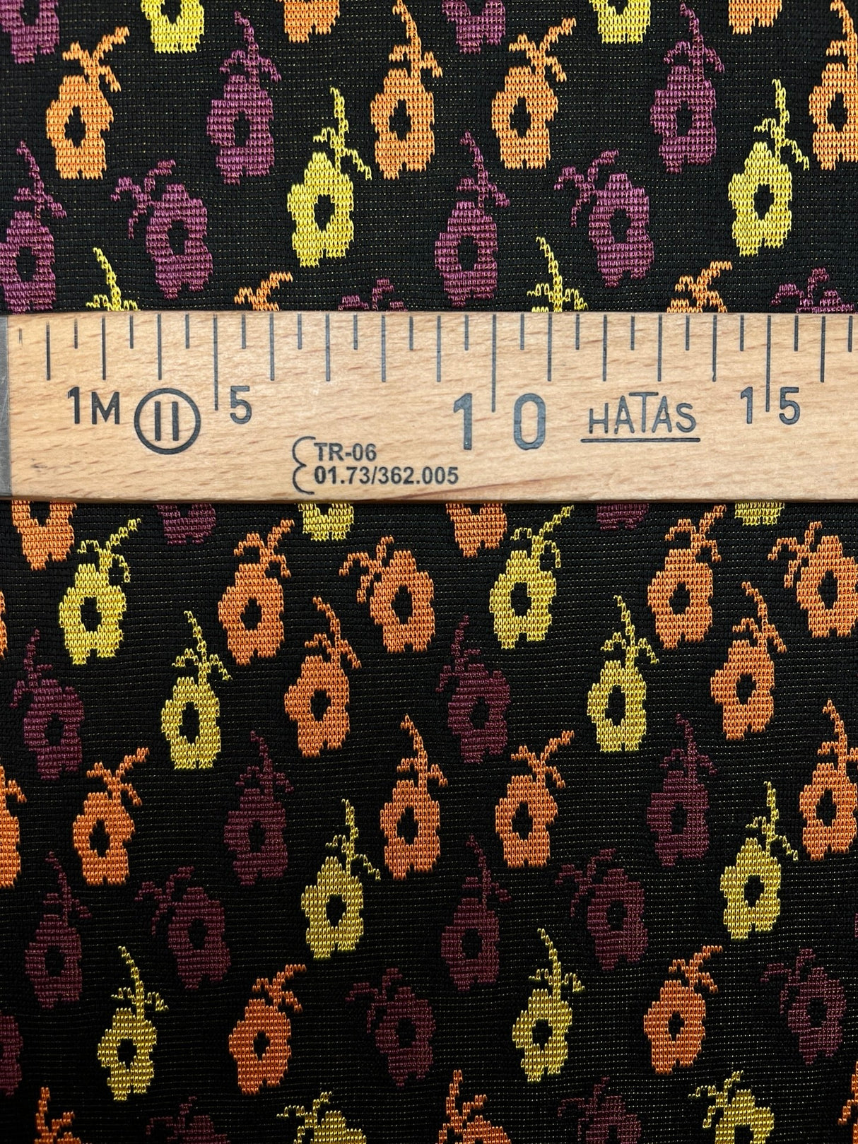 Floral Multicolour Jacquard Knitted Fabric