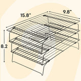 Wilton Ultra Nonstick 3-Tier Stackable Cooling Rack