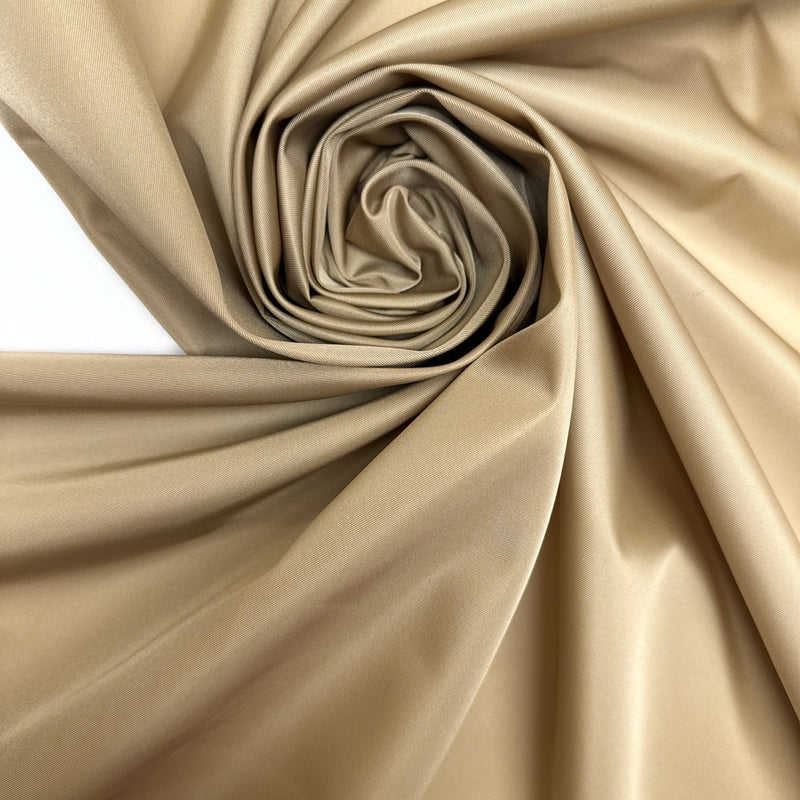 Beige Polyamide Twill Woven
