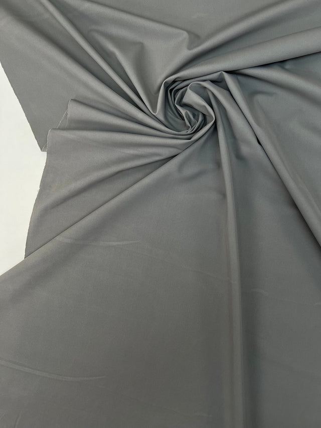 Polyamide Elastane Knitted Sportswear Fabric Gray